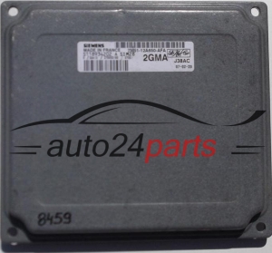 MOTORSTEUERGERÄT ECU STEUERGERÄT FORD FOCUS 1.6 SIEMENS S118934202 A, S118934202A, FoMoCo 7M51-12A650-AFA, 7M5112A650AFA, 2GMA, SIM28 