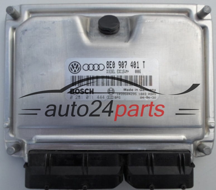 CALCULATEUR MOTEUR VOLKSWAGEN PASSAT 2.5 TDI BOSCH 0 281 011 444, 8E0 907 401 T