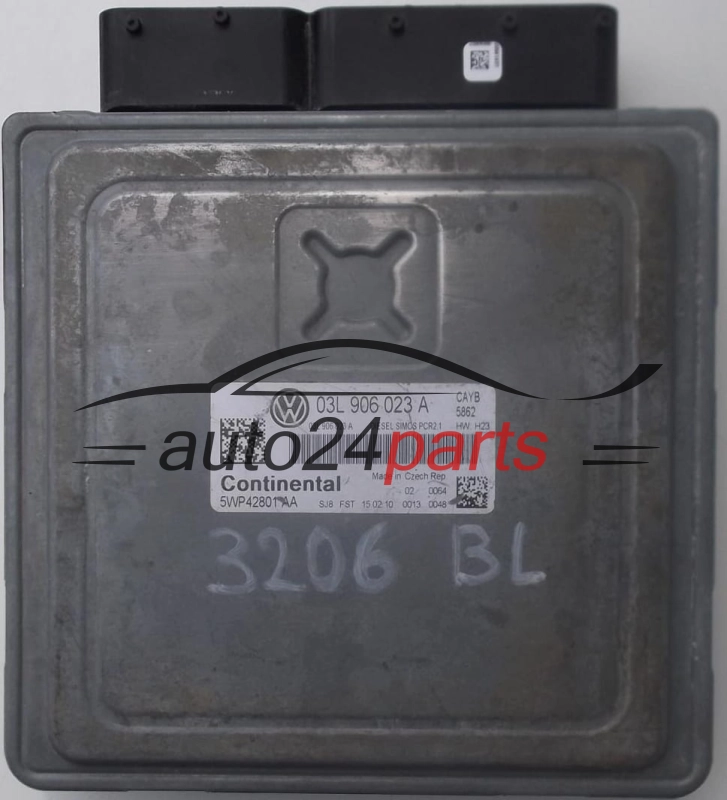 KOMPUTER STEROWNIK SILNIKA VW VOLKSWAGEN GOLF 1.6 TDI 03L906023A