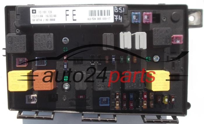 BOITE ELECTRIQUE A RELAIS ET FUSIBLE OPEL ASTRA H ZAFIRA B