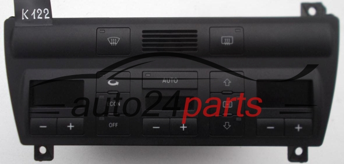 PANEL OGRZEWANIA STEROWNIK NAWIEWU REGULATOR KLIMATRONIK AUDI 4B0 820 043 H / 4B0820043H / 5HB 007 604-17 / 5HB00760417