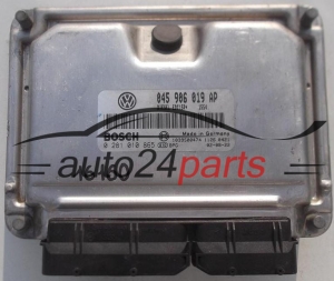 ECU CENTRALITA DE MOTOR VW VOLKSWAGEN POLO 1.4 TDI AMF 045906019AP, 045 906 019 AP, BOSCH 0 281 010 865, 0281010865, DIESEL EDC15P+ 1554