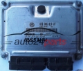 ECU CENTRALITA DE MOTOR SEAT IBIZA 1.9 TDI 038906019HT, BOSCH 0281010947, 1039S00316