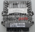 ECU CENTRALITA DE MOTOR  CITROEN PEUGEOT 2.0 HDI SIEMENS 5WS40146F-T,  SW 9657544780, HW 9647423380, SID801A 
