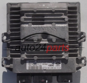 ECU CENTRALITA DE MOTOR FORD FIESTA 1.4 TDCI SIEMENS 5WS40027J-T, 5WS40027JT, 2S6A-12A650-BK, 2S6A12A650BK, SID 802, 1BSE 