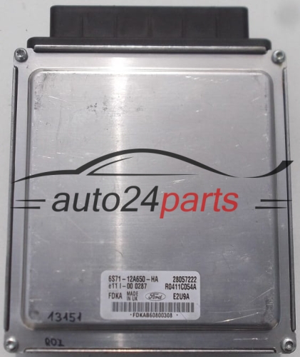 KOMPUTER STEROWNIK SILNIKA FORD MONDEO 6S71-12A650-HA, 6S7112A650HA, 28057222, R0411C054A - 