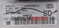MOTORSTEUERGERÄT ECU STEUERGERÄT OPEL CORSA C 1.2 Z12XE BOSCH 0 261 207 962