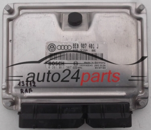 MOTORSTEUERGERÄT ECU STEUERGERAT VOLKSWAGEN AUDI BOSCH 0 281 011 387, 0281011387, 8E0 907 401 J, 8E0907401J, 1039S02645