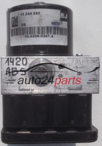 ABS POMPA I STEROWNIK OPEL ASTRA H ZAFIRA B GM 13 244 860 BJ,  ATE 10.0206-0287.4, 10020602874, 10.0960-0590.3, 10096005903