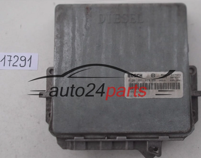 KOMPUTER STEROWNIK SILNIKA LAND ROVER FREELANDER 2.0 TD BOSCH 0281001420