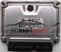 KOMPUTER STEROWNIK SILNIKA SKODA FABIA 1.9 SDI BOSCH 0281010107, 0 281 010 107, 038906012AN, 038 906 012 AN, DIESEL EDC15UM+ 3204 28SA4486- 