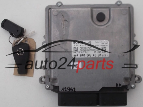 CENTRALITA DE MOTOR  MERCEDES SPRINTER BOSCH 0 281 018 018, 0281018018, A 640 900 49 00, A6409004900 