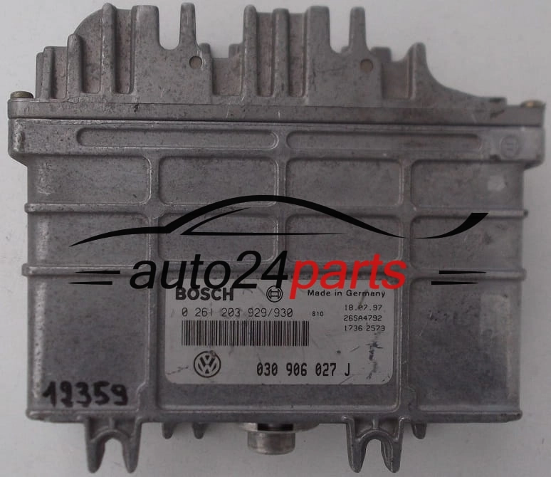 SEAT BOSCH 0 261 203 929930, 0261203929, 030 906 027 J, 030906027J