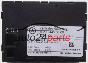 CENTRALKA MODUL CENTRALNEGO ZAMKA MERCEDES W203 A 203 445 00 00, A2034450000, A 211 540 35 45, A2115403545, 410 213 008 014, 410213008014 -