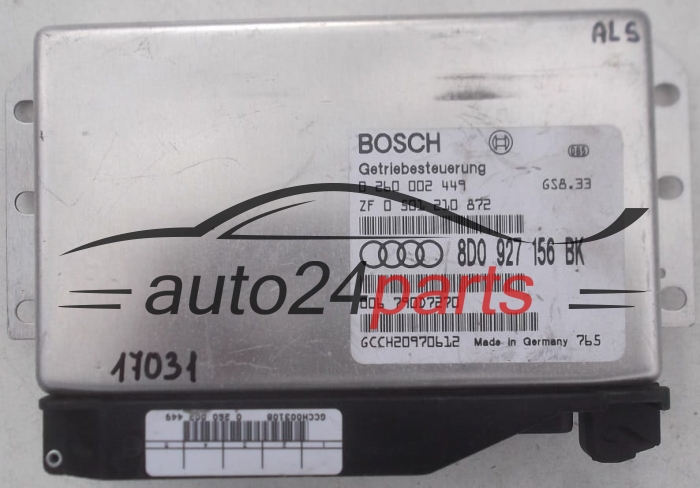 CENTRALITA ECU CAJA DE CAMBIOS AUTOMATICA AUDI A4 1.8 TDI BOSCH 0 260 002 449
