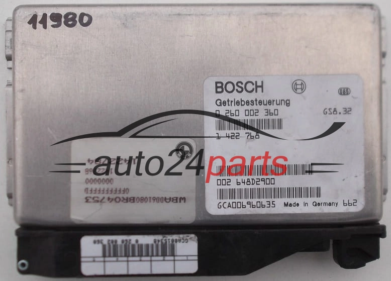 STEROWNIK SKRZYNI AUTOMATYCZNEJ BMW E38 3.0 BOSCH 0 260 002 360, 0260002360
