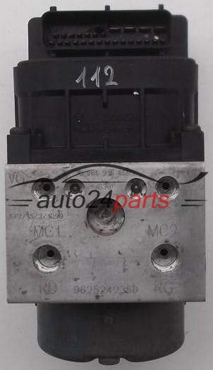 ABS POMPA I STEROWNIK CITROEN PEUGEOT BOSCH 0 265 216 456,  9625242380