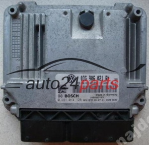 KOMPUTER STEROWNIK SILNIKA VOLKSWAGEN TOURAN 1.9 TDI BOSCH 0 281 014 128