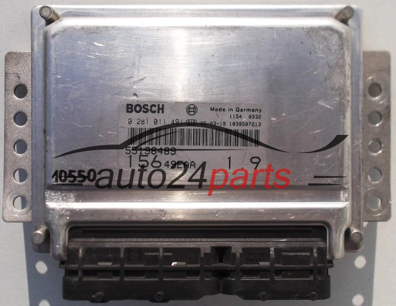 Komputer sterownik silnika Alfa Romeo 156 1.9 JTD 0281011491 55198489 15649EAA