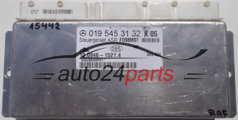 ABS STEROWNIK ASR MERCEDES W202 0195453132, 019 545 31 32, ATE 10.0946-1521.4, 10094615214