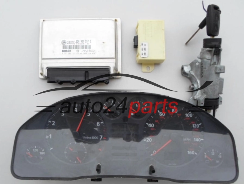 ECU CENTRALITA DE MOTOR  AUDI A4 1.8 BOSCH 0 261 204 182/183,  8D0 907 557 S