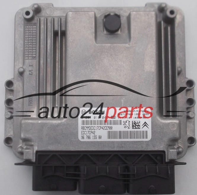 CALCULATEUR MOTEUR PEUGEOT 508 2.2 HDI BOSCH 0 281 018 046,  96 786 155 80