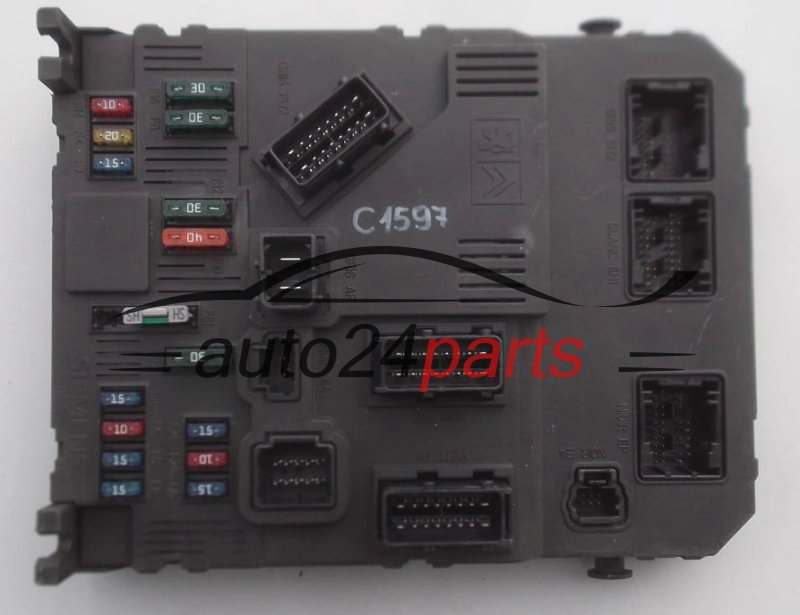 CENTRALKA MODUL BSI CITROEN PEUGEOT 1.6 SIEMENS S118085310 E, S118085310E, 9646777280 