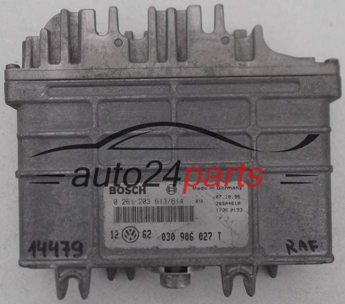 KOMPUTER STEROWNIK SILNIKA VW VOLKSWAGEN GOLF VENTO BOSCH 0 261 203 613/614, 0261203613, 0261203614, 030 906 027 T, 030906027T