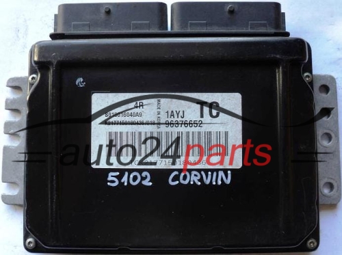 KOMPUTER STEROWNIK SILNIKA CHEVROLET KALOS 1.2 S010016040 A2 96376652 TC 1ANG 1AYJ - 