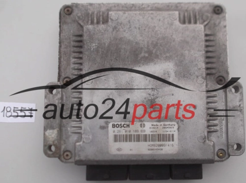 KOMPUTER STEROWNIK SILNIKA RENAULT MEGANE, SCENIC, RX4 1.9DCI, BOSCH 0 281 010 189, 0281010189, HOM7700115493, 7700115725