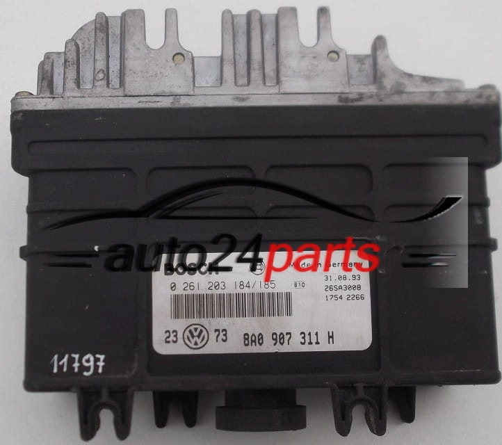 KOMPUTER STEROWNIK SILNIKA VW VOLKSWAGEN GOLF 1.8 BOSCH 0 261 203 184/185