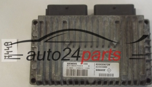 STEROWNIK SKRZYNI AUTOMATYCZNEJ RENAULT SCENIC 2.0 SIEMENS S118057004 C, S118057004C, 8200200729, 8200038888 - 