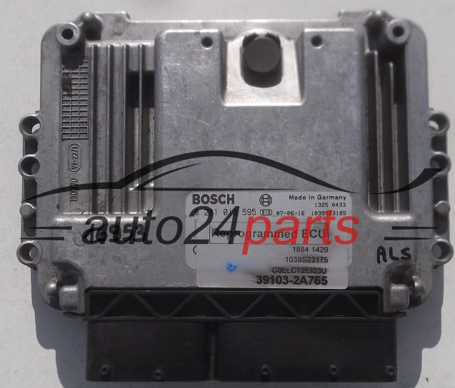 CALCULATEUR MOTEUR HYUNDAI KIA 2.0 CRD BOSCH 0 281 013 595, 39103-2A765