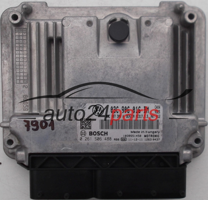 VW VOLKSWAGEN GOLF MK5, BOSCH 0 261 S06 488, BOSCH 0261S06488, 03C 906 016 BM, 03C906016BM, MED17.5.5 