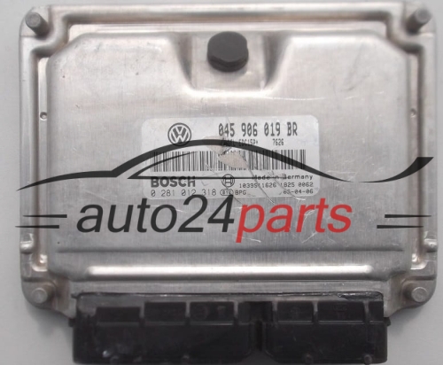 MOTORSTEUERGERÄT ECU STEUERGERÄT SEAT IBIZA SKODA FABIA OCTAVIA 1.4 TDI BNM 045 906 010 BR, 045906019BR, BOSCH 0 281012 318, 0281012318, 1039S11626