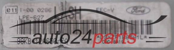 KOMPUTER STEROWNIK SILNIKA FORD KA VISTEON 98KB-12A650-FA, 98KB12A650FA, LASH, LPE-627