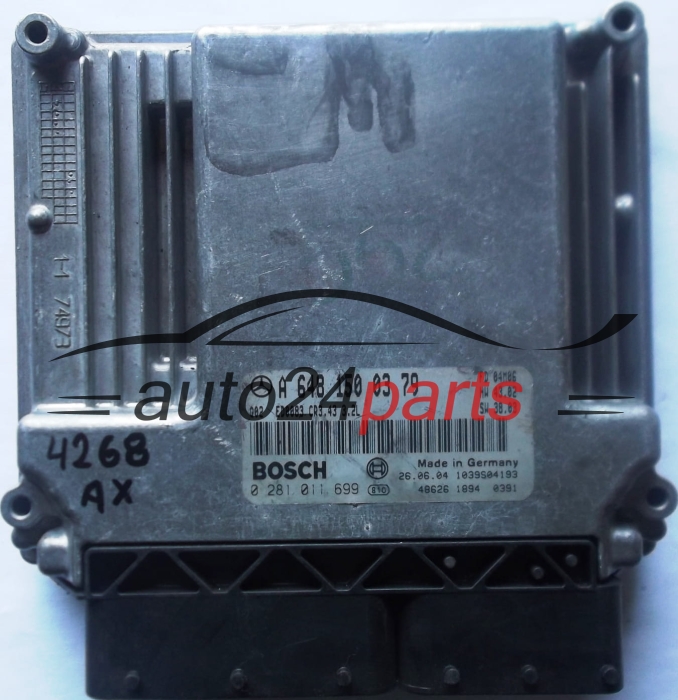 KOMPUTER STEROWNIK SILNIKA MERCEDES W211 E320 CDI A6481500379