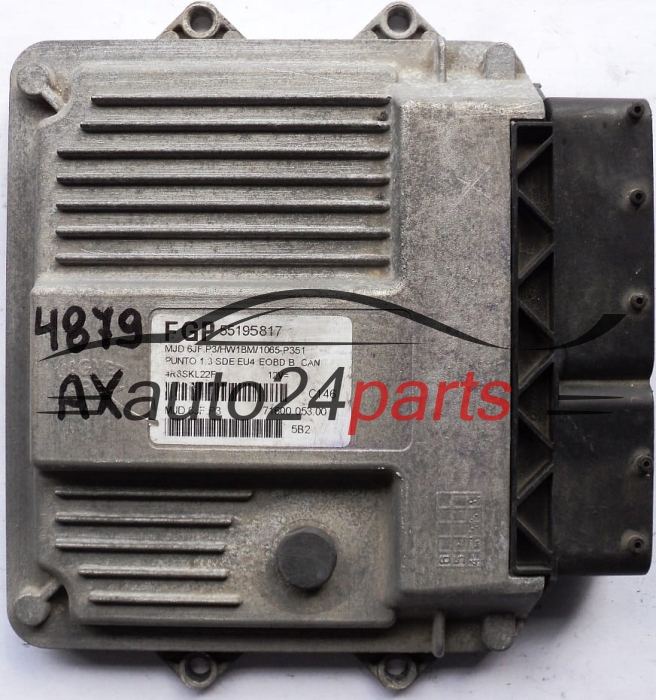 KOMPUTER STEROWNIK SILNIKA FIAT PUNTO 1.3 JTD MAGNETI MARELLI MJD 6JF.P3