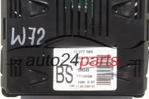WYŚWIETLACZ RADIA CIEKŁOKRYSTALICZNY OPEL VECTRA C GM 13 277 585 BS, 13277585BS, 13277585