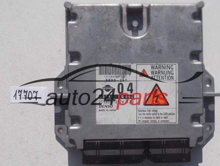 KOMPUTER STEROWNIK SILNIKA NISSAN X-TRAIL 2.2 DCI 23710 EQ462, 23710EQ462, 275800-2974, 2758002974