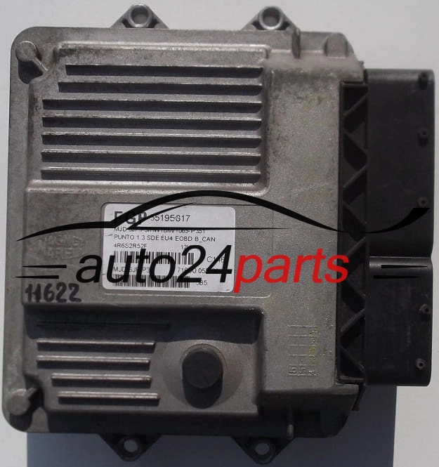 KOMPUTER STEROWNIK SILNIKA FIAT PUNTO 1.3 JTD MAGNETI MARELLI MJD 6JF.P3