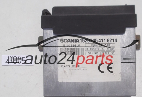 MOTORSTEUERGERÄT ECU STEUERGERAT SCANIA 1520745411 6214, 510150010, W3 6214
