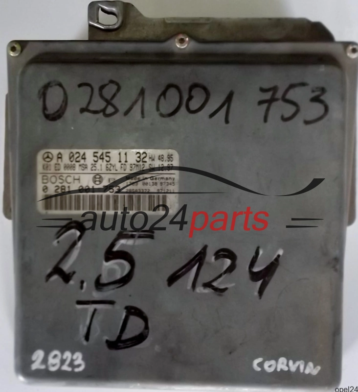 calculateur moteur pour mercedes w124 e300 3.0 td
