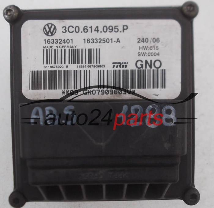 BOMBA HIDRAULICA Y CENTRALITA ABS VOLKSWAGEN PASSAT, 3C0614095P, TRW 16332501-A, 16332501A, 16332401, S118676023E