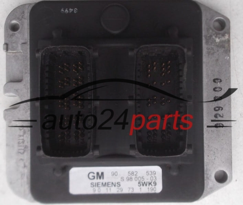 CALCULATEUR MOTEUR OPEL ASTRA ZAFIRA 1.8 X18XE1 SIEMENS 5WK9 1 190