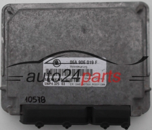 MOTORSTEUERGERÄT ECU STEUERGERAT VW VOLKSWAGEN SKODA 1.6 06A 906 019 F, 06A906019F, 5WP4 325 03, 5WP432503