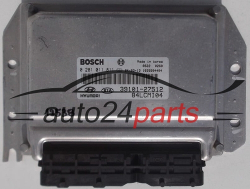 KOMPUTER STEROWNIK SILNIKA HYUNDAI ACCENT 1.5 CRDI BOSCH 0 281 011 811, 0281011811, 39101-27512, 3910127512 - 
