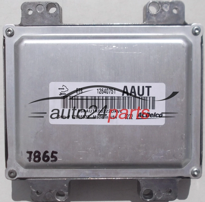 KOMPUTER STEROWNIK SILNIKA OPEL ASTRA J, 12640751, AAUT, 86AAUTK00222DKVL, 12616532