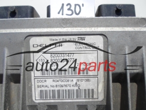 KOMPUTER STEROWNIK SILNIKA RENAULT CLIO 1.5 DCI R0410C081A, 8200331477, 8200284277 