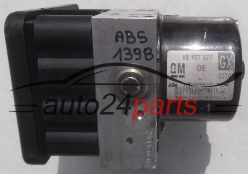 ABS HYDRAULIK-AGGREGAT MIT STEUERGERAET OPEL ASTRA H ZAFIRA B GM 13 157 577 GX, 13157577, ATE 10.0206-0127.4, 10020601274, 10.0960-0510.3, 10096005103